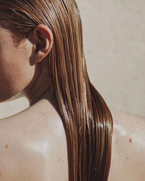 The history of hair oiling.